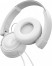 Kabelové sluchátka JBL T450 - White