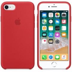 Apple silikonové pouzdro pro Apple iPhone 7/8/SE 2020 - Červené č.2