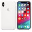 Apple iPhone X silikonový kryt - White č.2