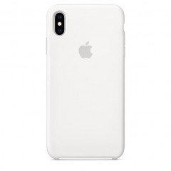 Apple iPhone XS Max silikonový kryt - Bílý č.1
