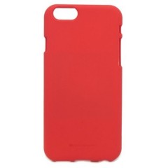 Mercury Soft Feeling Jelly Case Iphone - 7/8/SE 2020 Red č.1