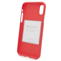 Mercury Soft Feeling Jelly Case Iphone XR - Red č.2