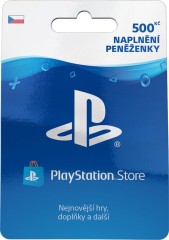 PlayStation Store Naplnění peněženky 500 Kč č.1
