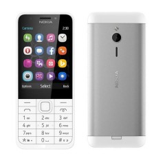 Nokia 230 Dual SIM stříbrná č.1