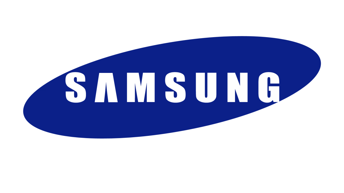 Logo značky Samsung
