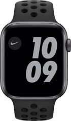 Apple Watch Nike SE (2020) 40mm vesmírně šedý hliník s antracitovým / černým sportovním řemínkem č.2