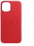 Apple kožený kryt s MagSafe na iPhone 12 a iPhone 12 Pro - červený