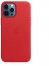 Apple kožený kryt s MagSafe iPhone 12 Pro Max - červený
