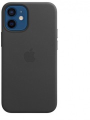 Apple kožený kryt s MagSafe iPhone 12 mini- černý