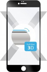 Ochranné tvrzené sklo FIXED pro Apple iPhone 6/6S přes celý displej černé č.1