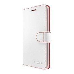 Pouzdro typu kniha FIXED FIT pro Apple iPhone XS Max, bílé č.1