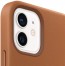 Apple kožený kryt s MagSafe na iPhone 12 a iPhone 12 Pro - sedlově hnědý č.2