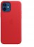 Apple kožený kryt s MagSafe na iPhone 12 a iPhone 12 Pro - červený č.2