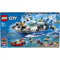 LEGO City Police 60277 Policejní hlídková loď č.1
