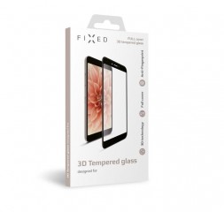 Ochranné tvrzené sklo FIXED 3D Full-Cover pro Apple iPhone 12 Pro Max, s lepením přes celý displej, černé č.3