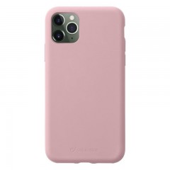 Ochranný silikonový kryt CellularLine SENSATION pro Apple iPhone 11 Pro, růžový č.1