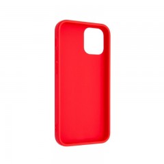 Zadní pogumovaný kryt FIXED Story pro Apple iPhone 12 mini, červený č.2