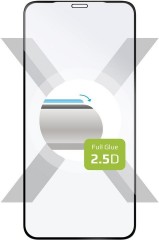 Ochranné tvrzené sklo FIXED Full-Cover pro Apple iPhone 13Mini, lepení přes celý displej, černé č.1