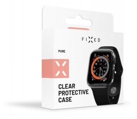 Ochranné pouzdro FIXED Pure s temperovaným sklem pro Apple Watch 40mm, čiré č.3