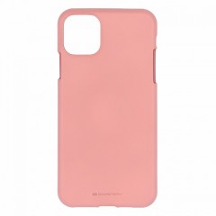 Kryt Mercury Soft Feeling pro iPhone 11 Pro Max, růžový č.1