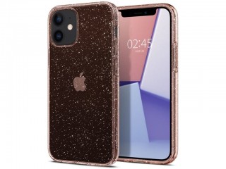 Spigen Liquid Crystal Glitter,rose - iPhone 12 mini č.1