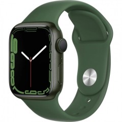 Apple Watch Series 7 45mm zelený hliník se zeleným sportovním řemínkem č.1