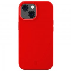 Ochranný silikonový kryt Cellularline Sensation pro Apple iPhone 13, červený č.1