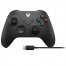Microsoft Xbox One S Wireless Controller Black + kabel pro Windows (XONE/PC)