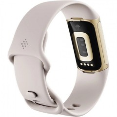 Fitbit Charge 5 Soft Gold Stainless Steel/Lunar White č.3
