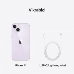 Apple iPhone 14 128GB žlutý č.2