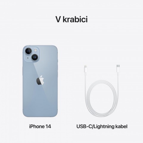 Apple iPhone 14 128GB modrý č.5