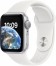 Apple Watch SE (2022) 40mm Stříbrný hliník s bílým sportovním řemínkem