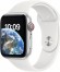 Apple Watch SE (2022) 40mm Cellular Stříbrný hliník s bílým sportovním řemínkem