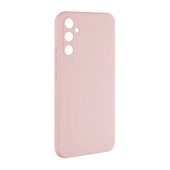 Zadní pogumovaný kryt FIXED Story pro Samsung Galaxy A55 5G, růžový č.1