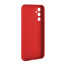 Zadní pogumovaný kryt FIXED Story pro Samsung Galaxy A55 5G, červený č.2