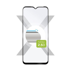 Ochranné tvrzené sklo FIXED Full-Cover pro Samsung Galaxy A14/A14 5G, lepení přes celý displej, černé č.1