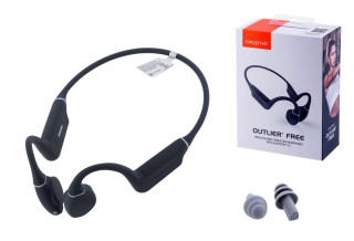 Creative Labs Creative Outlier Free Sluchátka s mikrofonem Bezdrátový Šňůra kolem krku Volání / hudba / sport / volný čas Bluetooth Šedá č.1