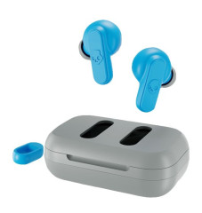 Skullcandy Dime Sluchátka s mikrofonem Bezdrátový Do ucha Hovory/hudba Micro-USB Bluetooth Modrá, Světle šedá č.1