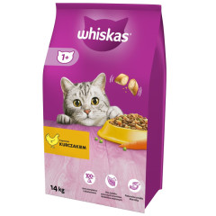 Whiskas 325628 suché krmivo pro kočky Dospělý Kuře 14 kg č.1