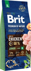 BRIT Premium by Nature Junior XL Chicken - suché krmivo pro psy - 15 kg č.1