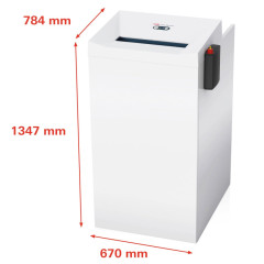 Skartovač HSM Pure 740 max, 240 l, 4,5x30 mm č.3