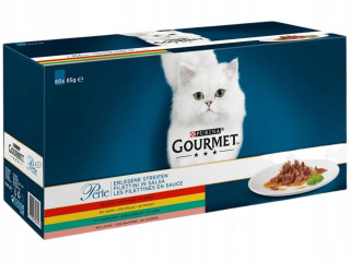 PURINA Gourmet Perle Mix - mokré krmivo pro kočky - 60x85 g č.1