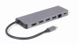 Gembird A-CM-COMBO5-05 USB Type-C 5-v-1 multiportový adaptér (Hub + HDMI + PD + čtečka karet + LAN) č.2