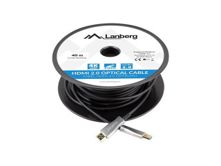 Lanberg CA-HDMI-20FB-0300-BK optyczny kabel HDMI M/M 30m v2.0 4K č.1