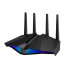 ASUS RT-AX82U bezdrátový router Gigabit Ethernet Dvoupásmový (2,4 GHz / 5 GHz) Černá