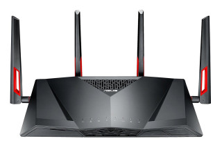 ASUS DSL-AC88U bezdrátový router Gigabit Ethernet Dvoupásmový (2,4 GHz / 5 GHz) Černá, Červená č.1
