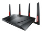 ASUS DSL-AC88U bezdrátový router Gigabit Ethernet Dvoupásmový (2,4 GHz / 5 GHz) Černá, Červená č.4