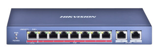 Hikvision Digital Technology DS-3E0310HP-E síťový přepínač Nespravované Fast Ethernet (10/100) Podpora napájení po Ethernetu (PoE) Modrá č.3