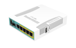 Mikrotik hEX PoE router zapojený do sítě Bílá č.1