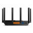 TP-Link Archer AX72 bezdrátový router Gigabit Ethernet Dvoupásmový (2,4 GHz / 5 GHz) Černá